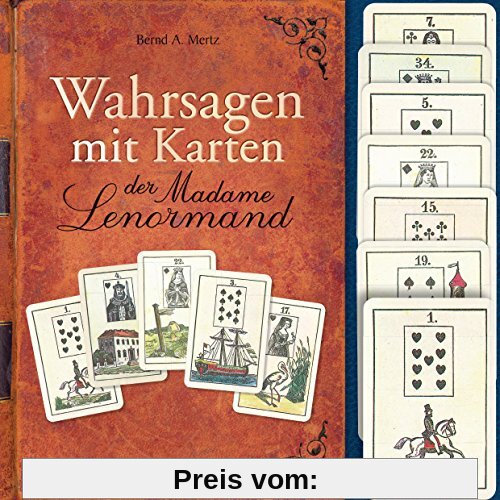 Wahrsagen mit Karten der Madame Lenormand-Set: Mit 36 Lenormandkarten